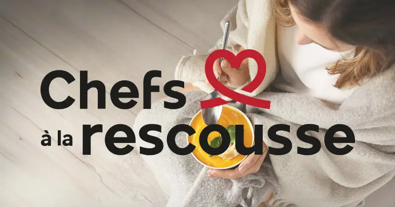 Chefs à la rescousse logo